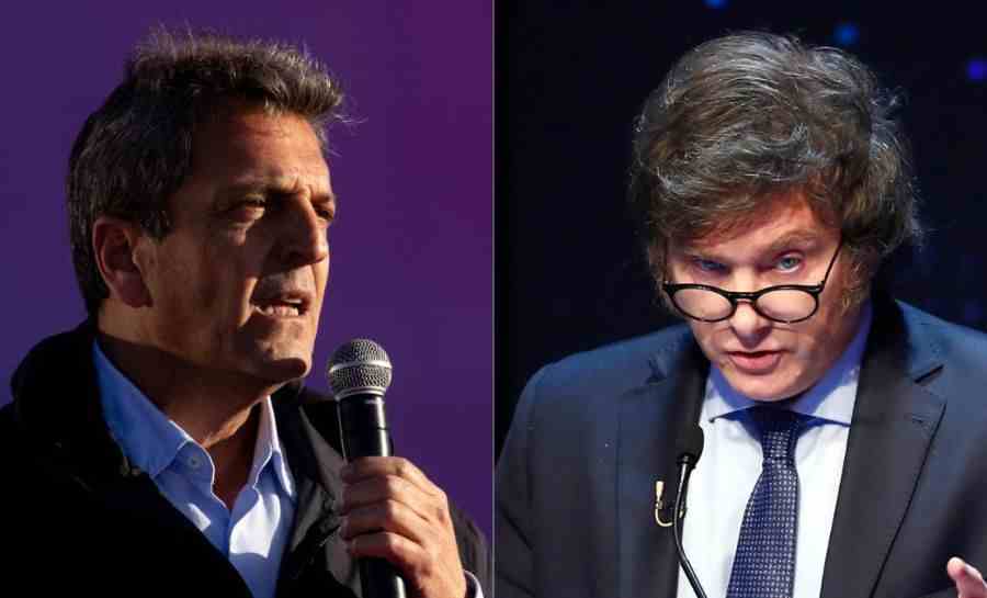 Em último debate, Milei e Massa divergem sobre relação com Brasil